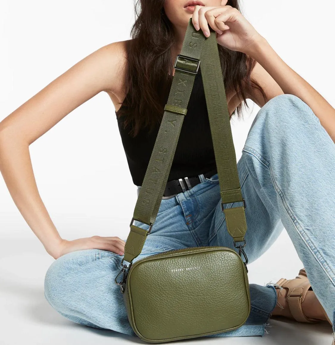 Status Anxiety Plunder Bag with Web Strap - Image 42