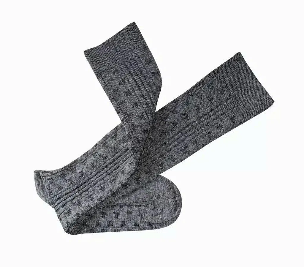 Tightology Industry Merino Wool Socks Grey - Image 2