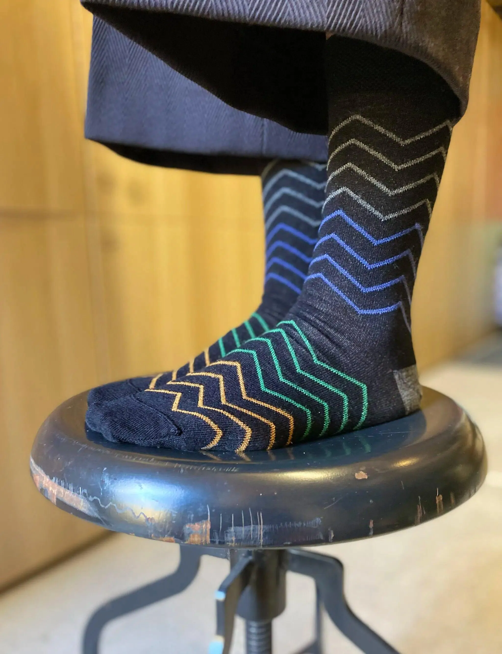 Tightology Waves Socks in Black