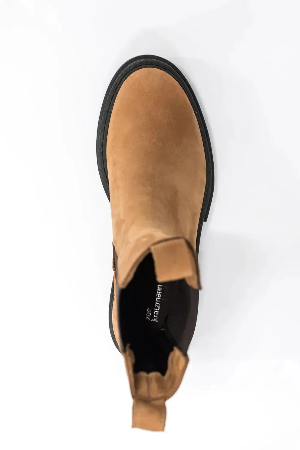 Zoe Kratzmann Derive Boot in Tan Nubuck - Image 4